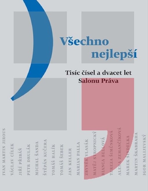 Všechno nejlepší :tisíc čísel a dvacet let Salonu Práva