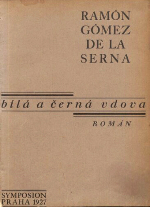 Bílá a černá vdova : Román