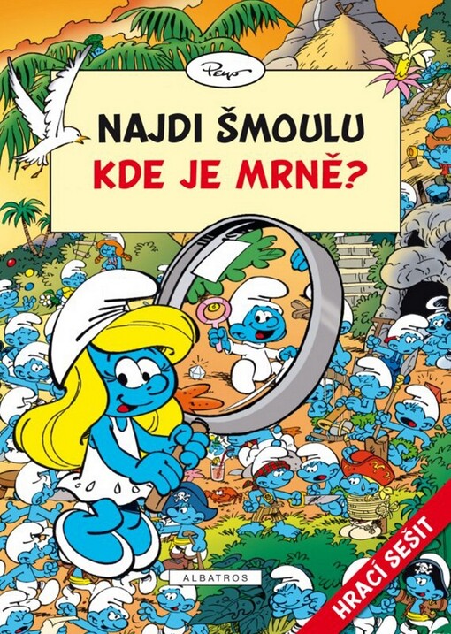 Najdi šmoulu :kde je Mrně?
