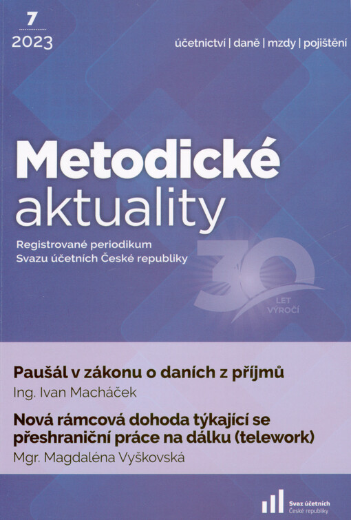 Paušál v zákonu o daních z příjmů