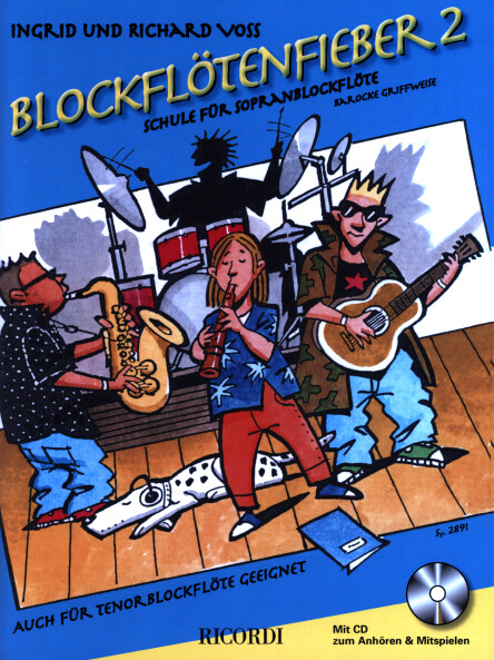 Blockflötenfieber : Schule für Sopranblockflöte (barock Griffweise). 2