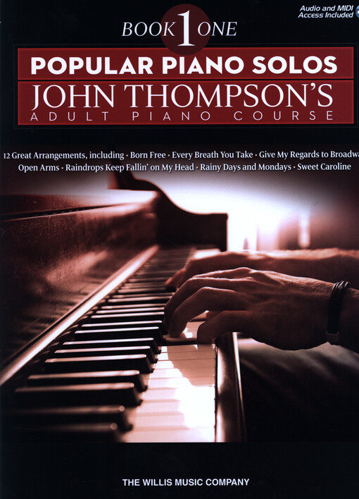 Popular Piano Solos: Adult Piano Course - Book 1