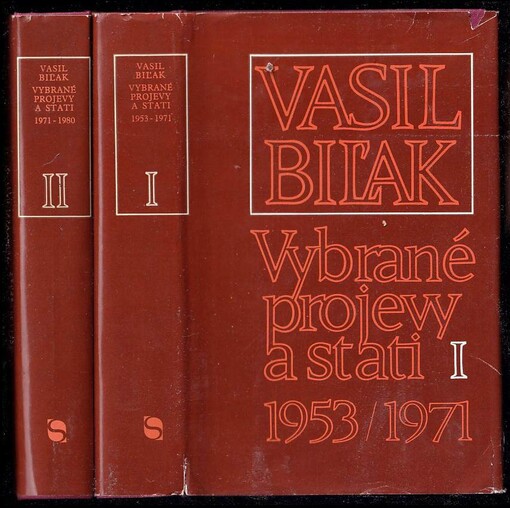 Vybrané projevy a stati.1. a 2. [sv.]