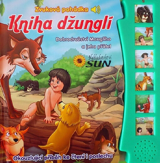 Kniha džunglí : dobrodružství Mauglího a jeho přátel