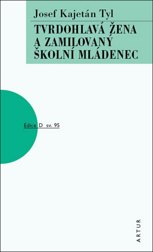 Tvrdohlavá žena a zamilovaný školní mládenec : [původní národní báchorka ve třech jednáních]