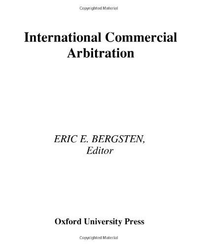 International Commercial Arbitration