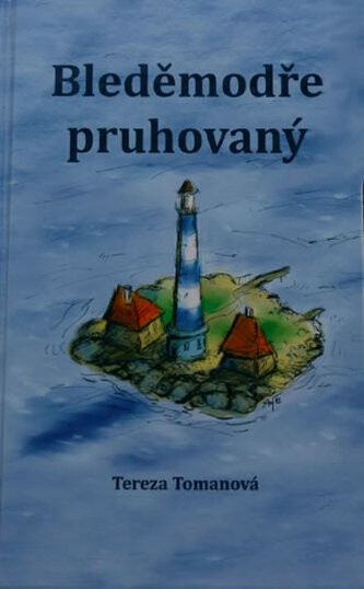 Bleděmodře pruhovaný