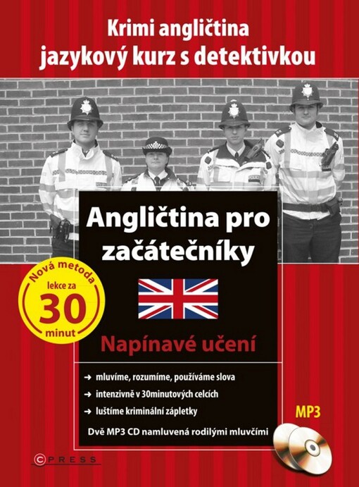 Angličtina pro začátečníky. Jazykový krimi kurz. Kniha s CD