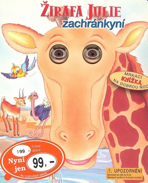 Žirafa Julie zachránkyní