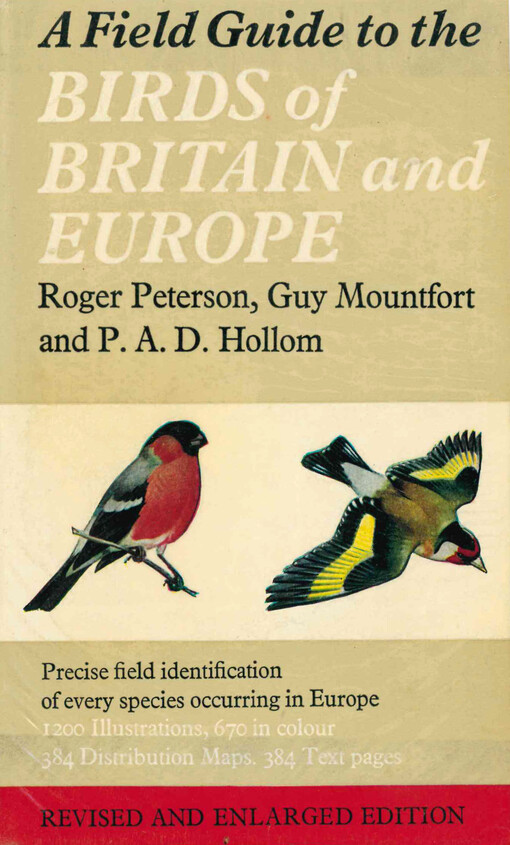 A field guide to the birds of Britain and Europe