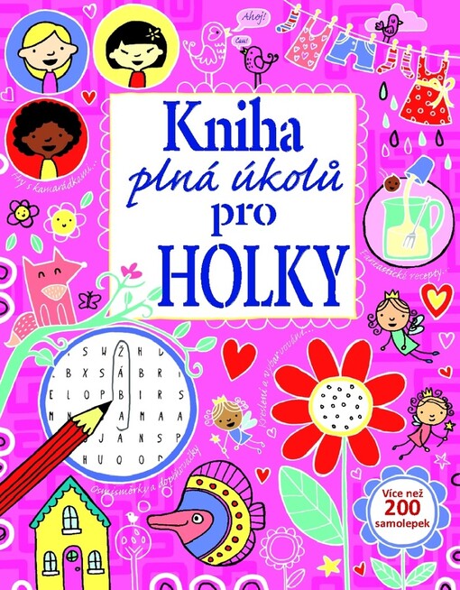 Kniha plná úkolů pro holky