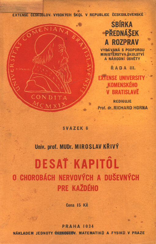 Desať kapitôl o chorobách nervových a duševných pre každého