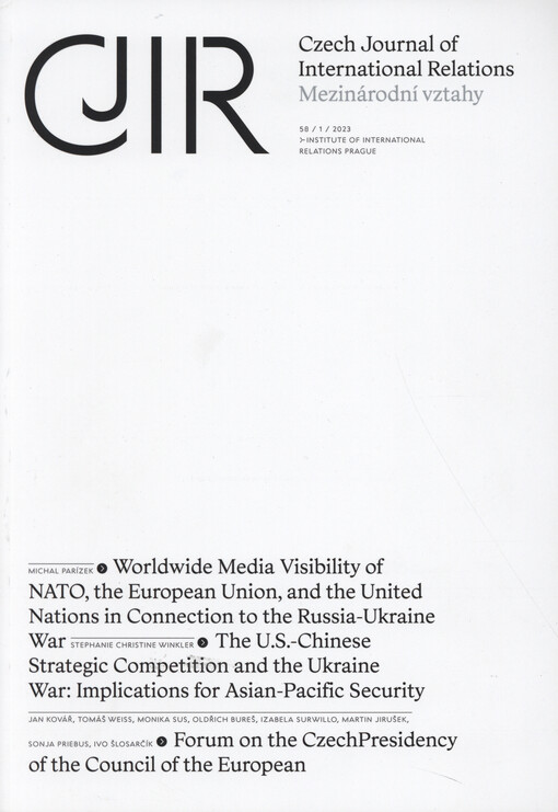 Czech journal of international relations