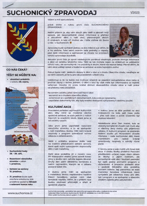 Suchonický zpravodaj