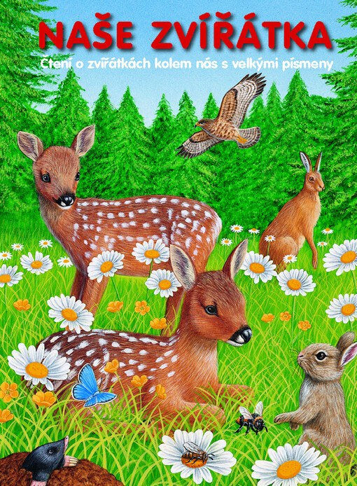 Zvířátka kolem nás :čtení o zvířátkách s velkými písmeny : naše zvířátka