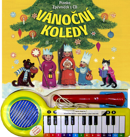 Vánoční koledy pianko, zpěvníček s CD