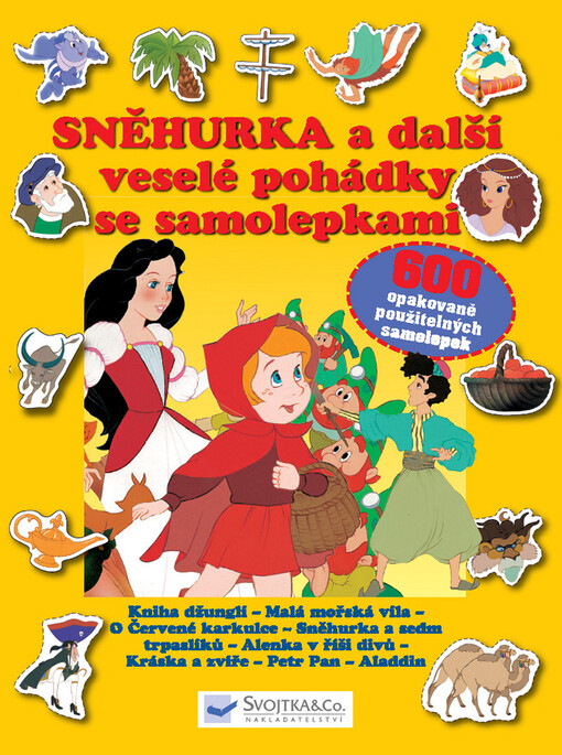 Sněhurka a další veselé pohádky se samolepkami
