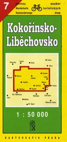 Kokořínsko - Liběchovsko 1:50 000