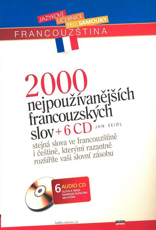 2000 nejpoužívanějších francouzských slov + 6 audio CD