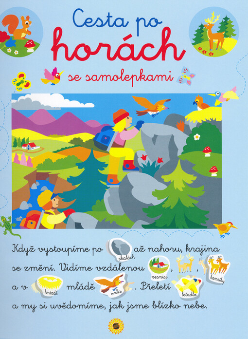 Cesta po horách : se samolepkami