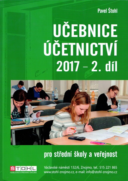 Učebnice Účetnictví 2017 - II. díl
