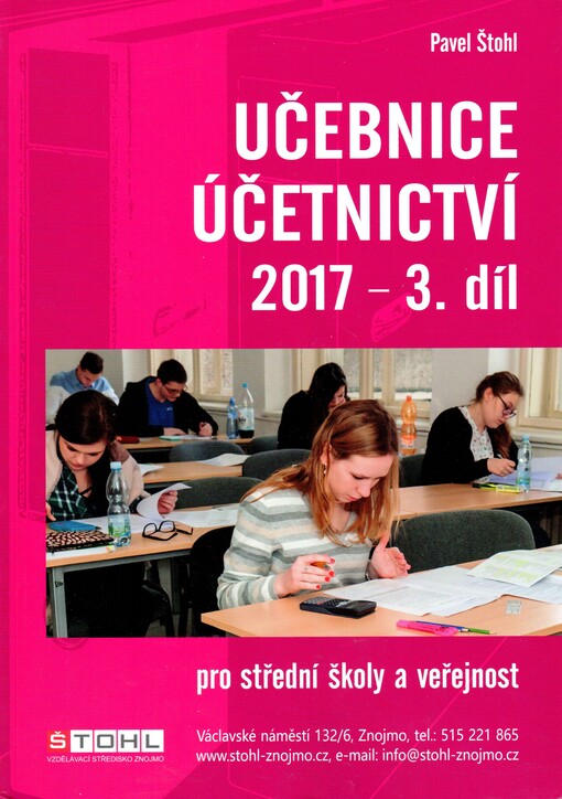 Učebnice Účetnictví 2017 - III. díl