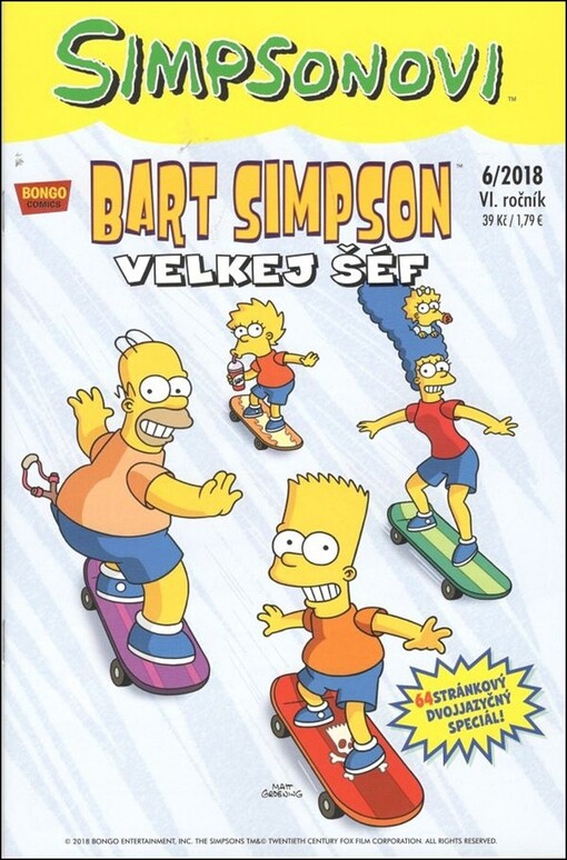 Bart Simpson 2018/6: Velkej šéf