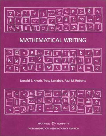 Mathematical writing