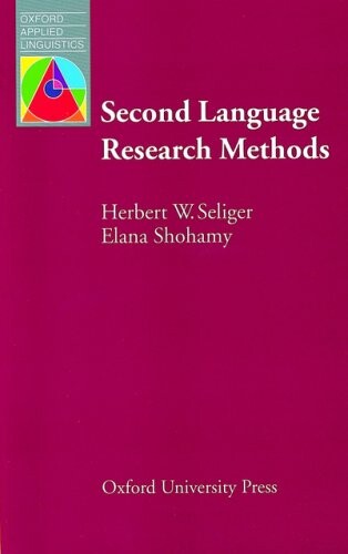 Second language :research methods