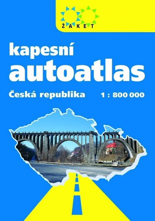 Kapesní autoatlasČeská republika 1:800^000