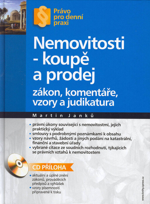 Nemovitosti, byty - prodej a koupě: [zákon, komentáře, vzory a judikatura]