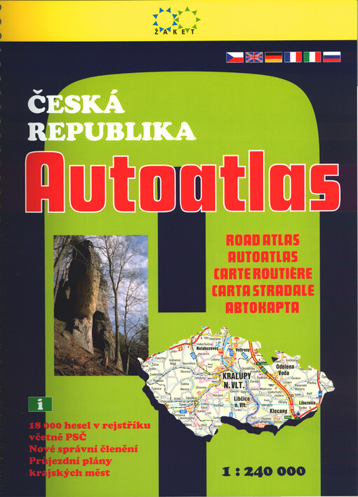 Autoatlas Česká republika 1:240 000