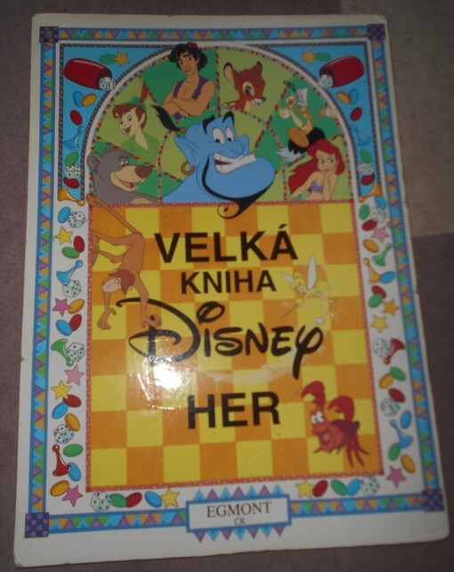 Velká kniha her DISNEY