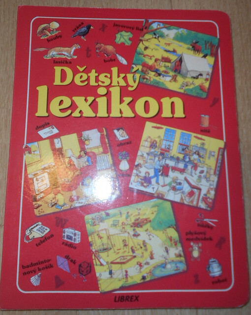 Dětský lexikon - červený
