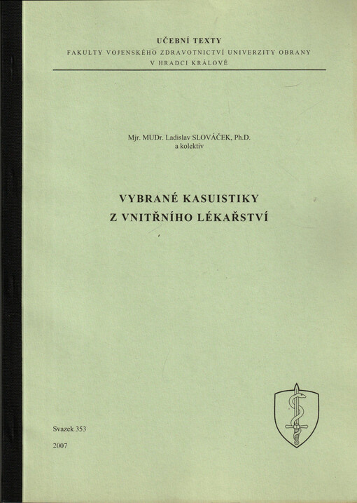 Vybrané kasuistiky z vnitřního lékařství