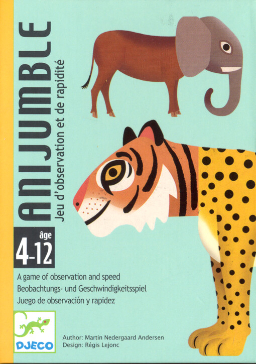 Anijumble : jeu d'observation et de rapidité