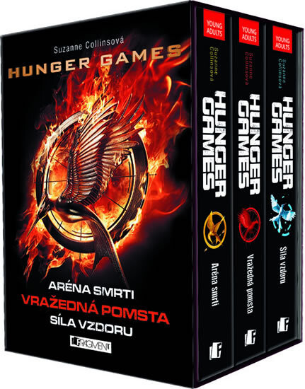 Hunger Games: 3 knihy v dárkovém boxu - Suzanne Collins