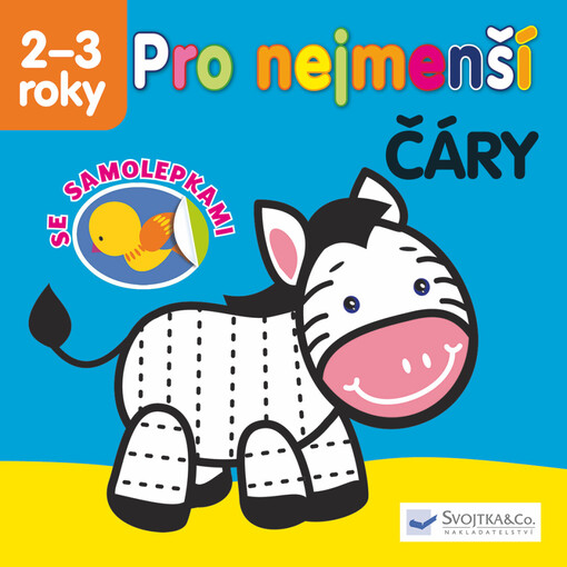 Pro nejmenší - čáry :se samolepkami