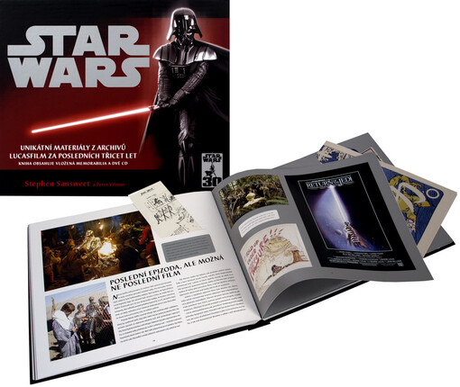 Star Wars : unikátní materiály z archivů společnosti Lucasfilm za posledních třicet let
