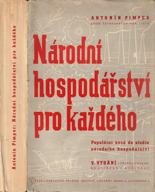 Národní hospodářství pro každého : populární výklad národního hospodářství