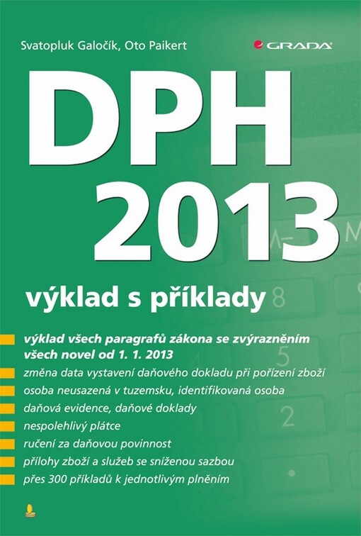 DPH 2013 :zákon s přehledy