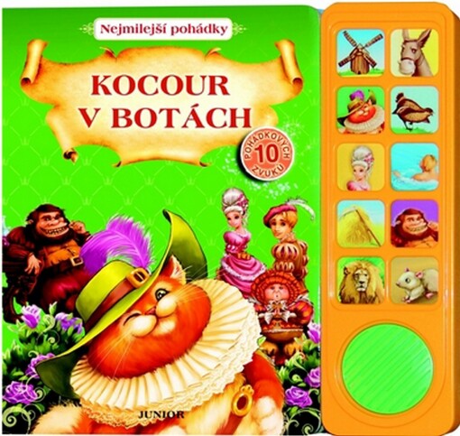 Kocour v botách :nejmilejší pohádky