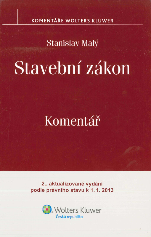 Stavební zákon : komentář