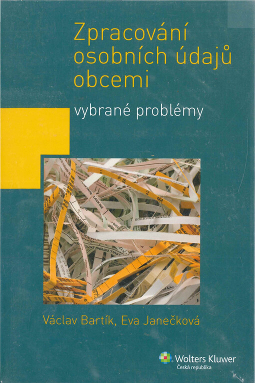 Zpracování osobních údajů obcemi : (vybrané problémy)