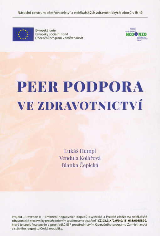Peer podpora ve zdravotnictví
