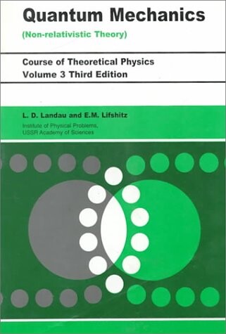 Quantum mechanics : non-relativistic theory