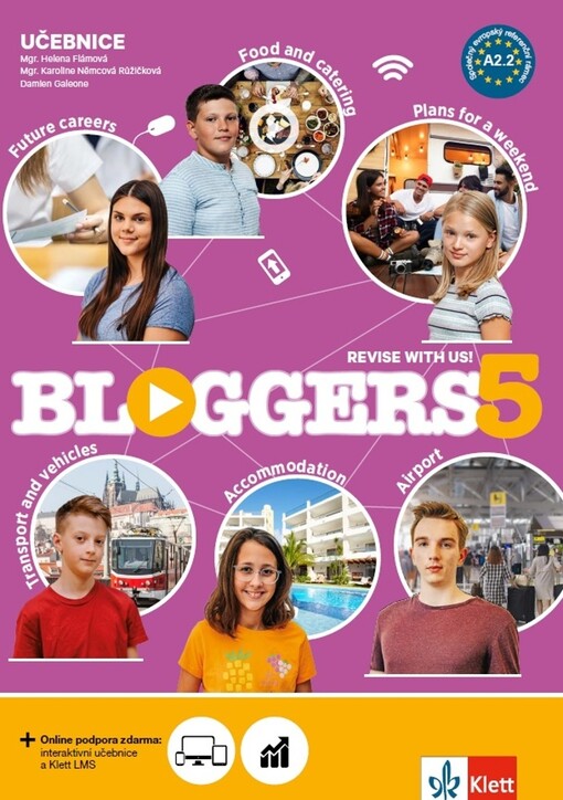 Bloggers 5 : revise with us!. Učebnice