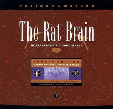 The rat brain in stereotaxic coordinates