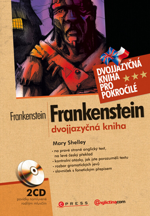 Frankenstein: dvojjazyčná kniha