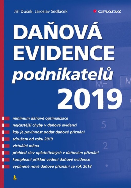 Daňová evidence podnikatelů 2019 | Dušek Jiří, Sedláček Jaroslav - e-kniha